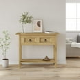 thumbnail image 2 of vidaXL Console Table Mexican Pine Corona Range 36.6"x13.6"x28.7", 2 of 9
