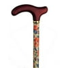Ladies Fritz Cane Primrose Maple Shaft , Burgundy Solid Wood Handle -Affordable Gift! Item #DHAR-9166200