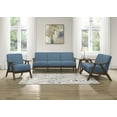 thumbnail image 4 of Topline Home Furnishings Blue Accent Chair, 4 of 4