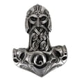 thumbnail image 2 of Norse Runes Coat of Arms Heraldry Thor Hammer Mjolnir Decorative Jewelry Box, 2 of 10