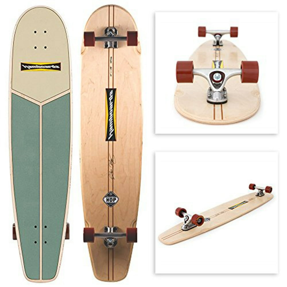 Hamboards Huntington Hop Handcrafted Longboard Skateboard For