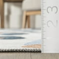 thumbnail image 2 of Nuloom Serina SpinClean Modern Leapord Machine Washable Area Rug, 3' 3" x 5', Serina Blue, 2 of 6