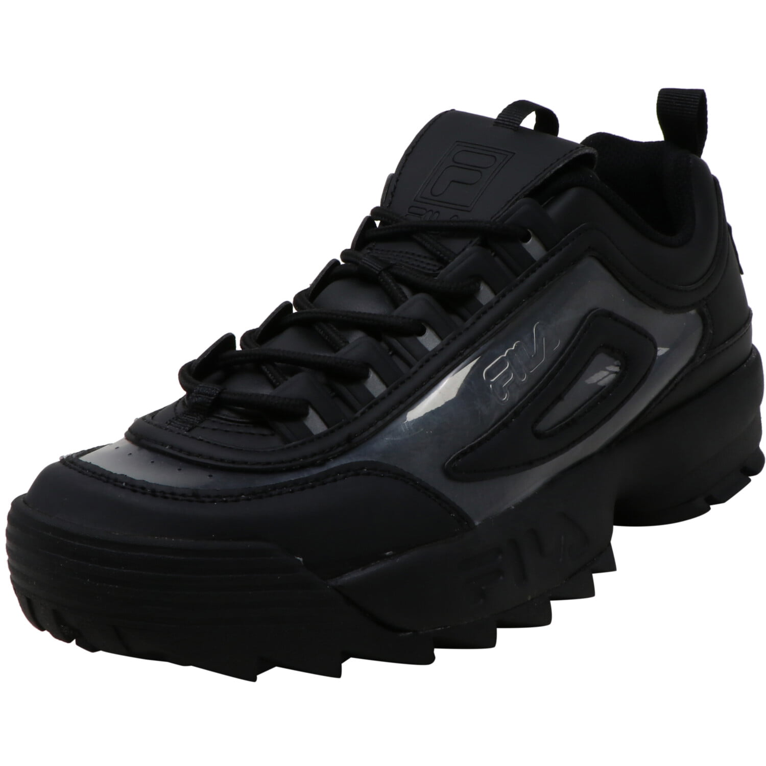 Fila Women's Ii Black / Ankle-High Wedge Sneakers - 8.5M Walmart.com