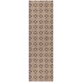 thumbnail image 2 of Addison Rugs Dream Shag Premium Machine Washable Transitional Modern Squares Paprika Runner Rug, 2'3" x 7'6", 2 of 8