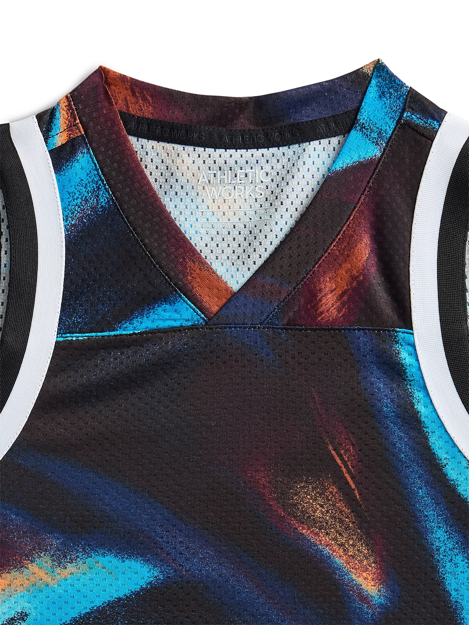 Athletic Works Boys' Basketball Tank Top, Sizes 4-18 & Husky