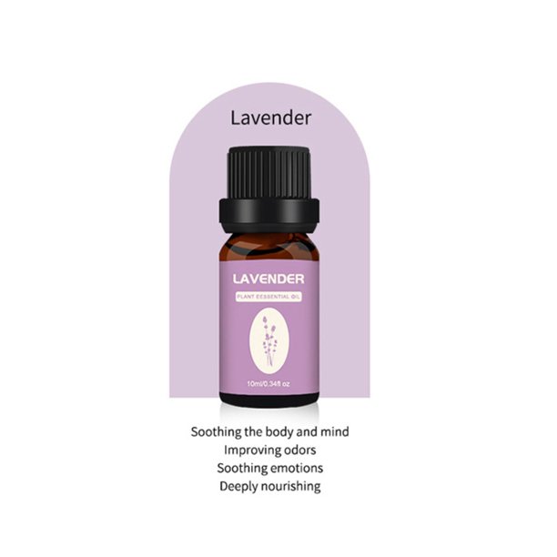Vela Unilateral de 10ML, aromaterapia de naranja dulce, aceite de árbol de té, lavanda, Material de vela artesanal, aceite esencial de aromaterapia Soluble