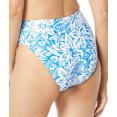 thumbnail image 2 of Coco Reef BLUE CRUSH Bungalow Floral High Esteem Bikini Swim Bottom, US Medium, 2 of 5