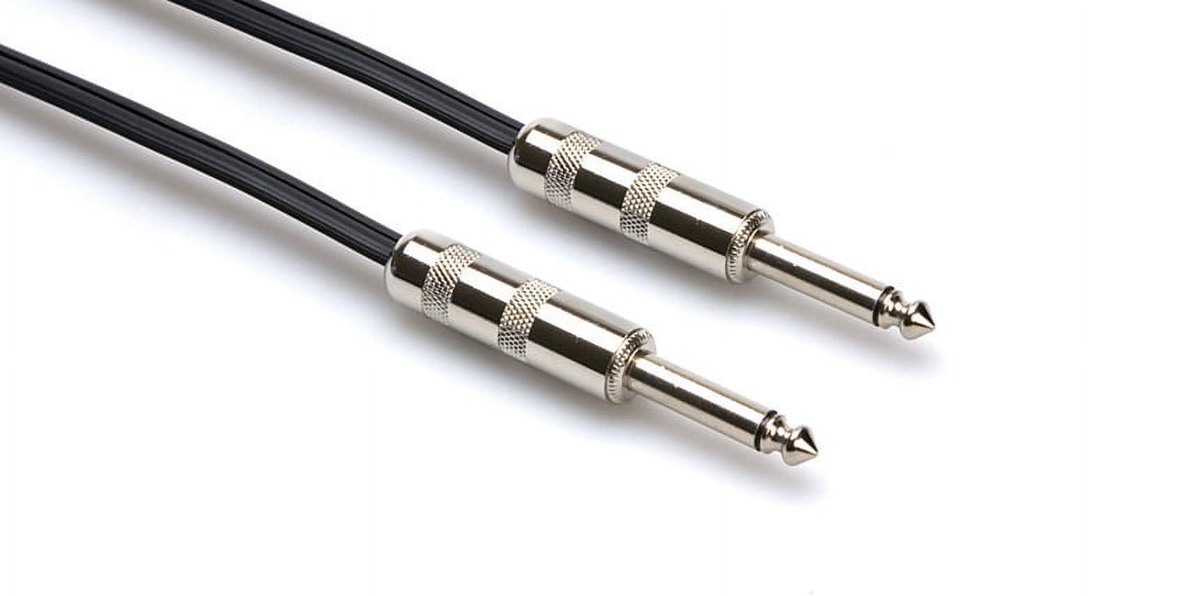 Hosa Technology Speaker Cable, Hosa 1/4 in TS to Same, 10 ft - image 2 of 2