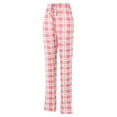 thumbnail image 3 of Douhoow Casual Women Pants Plaids Trousers Nightwear Pajama Bottoms Loose Lounge Drawstring Pants, 3 of 8