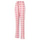 thumbnail image 3 of Pantalones de pijama de franela para mujer CenturyX, con cuadros de búfalo, para dormir, para estar en casa, color rosa, talla M, 3 of 7