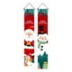 thumbnail image 2 of Navidad Colgando Banners Porche Signos Vertical Cumpleaños Exterior Decoración Adornos Inicio Ventana Adornos Atar Puerta Exterior 166634 2 Piezas Speravity HA010123-06B, 2 of 6