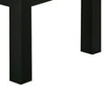 thumbnail image 4 of Tex 3pc Coffee and Side End Table Set- Gray Top- Black Wood Legs, 4 of 6