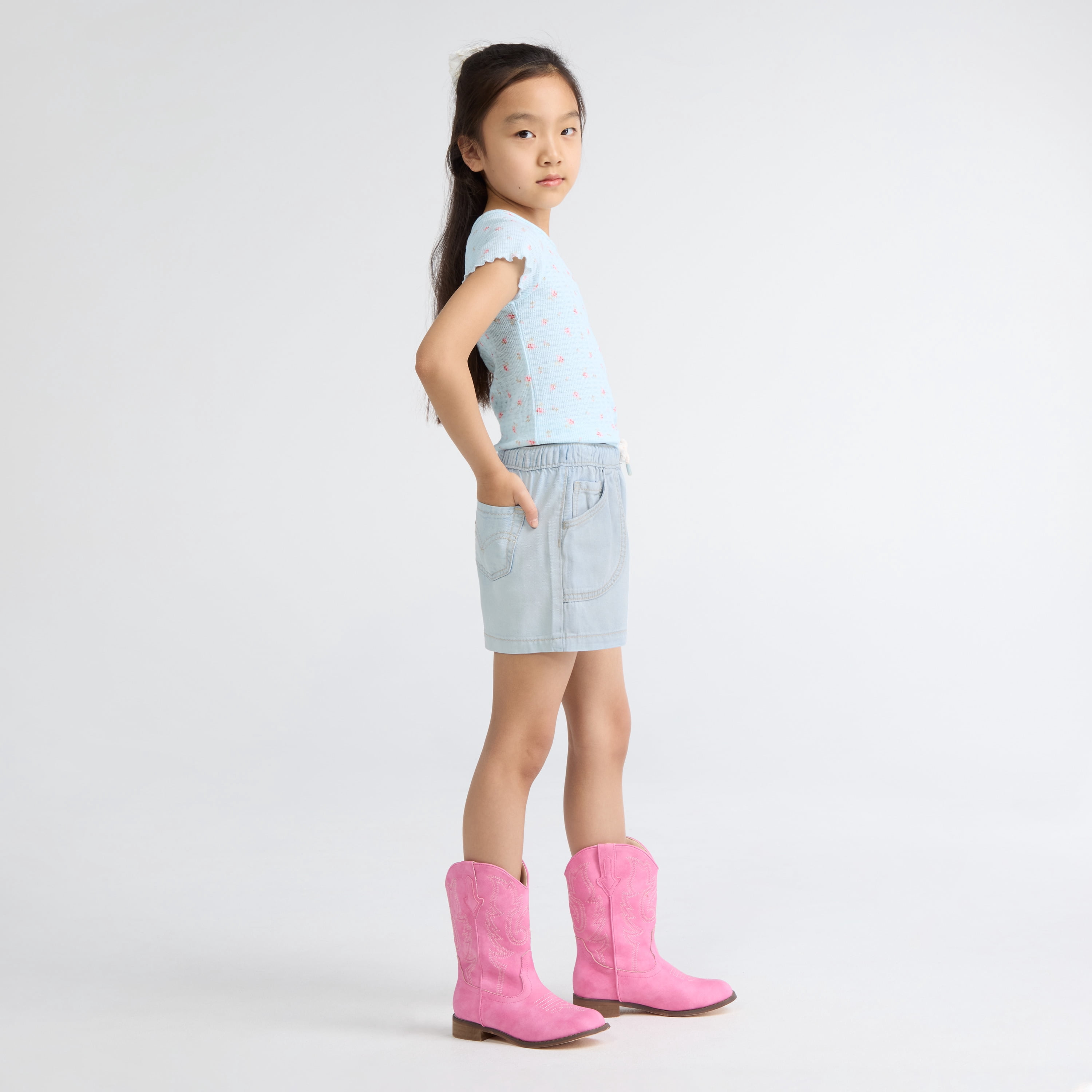 Levi's Girls Denim Parachute Shorts, Sizes 4-16