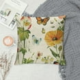 thumbnail image 2 of ONETECH  Spring Floral Throw Pillow Covers Wildflowers Plants Butterfly Patio Decorative Pillow Cushion Cases Outdoor Cushion Covers for Couch Sofa Bedroom Car Home Decor, 2 of 5