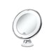 thumbnail image 1 of Espejo De Maquillaje Led Iluminado Con Aumento De 10X Ajustable, Espejo De Tocador De Baño, Espejo De Viaje Con Ventosa Fuerte Vogacara HA020794-00, 1 of 5