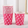 thumbnail image 3 of Matsuzay 10 Uds taza fiesta bebé cena decoración del hogar mantel tazas cumpleaños comida Cupcake hornear banquete recipiente ceremonia Cocina y Comedor Rosa roja Matsuzay HA072605-04, 3 of 6