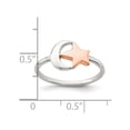 thumbnail image 3 of Sterling Silver Moon And Star Ring, 3 of 4