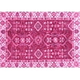 thumbnail image 1 of Ahgly Company Indoor Rectangle Oriental Pink Traditional Area Rugs, 5' x 8', 1 of 4