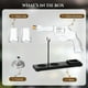 thumbnail image 5 of Juegos de decantadores de whisky para hombres Juego de decantadores de licor con vaso Idea de regalo única para hombres Padre Artículos geniales de aniversario Regalo para él Esposo Botellas de vidrio, 5 of 8