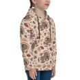 thumbnail image 3 of Daiia Cute Autumn Turkey for Boys Fashion Hoodies & Sweatshirts with Kangaroo Pocket,Hooded Sweatshirt for Kid, Breathable& Moisture Wicking-Large, 3 of 6