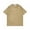 Khaki, variant on Chbgutlmr Shirts for Men Casual Crewneck Short Sleeve Tee Shirts Comfy Vintage Loose Solid Color Summer Tops
