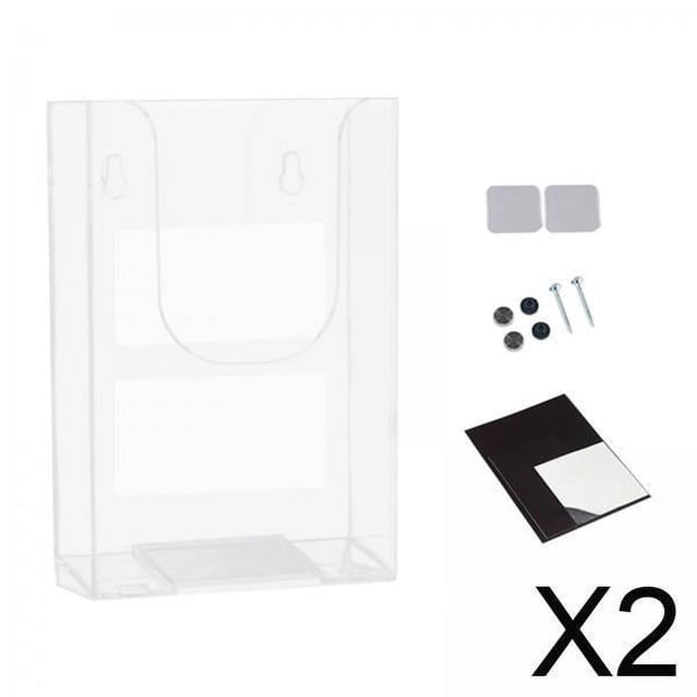 Soporte para folletos,Soporte para folletos Soporte para tarjetas de visita de montaje en pared,Menú Revistas Soporte para folletos Soporte para exhibición de folletos,Soporte para folletos