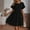 Womens dresses summer-Black, variant on Guieoi Womens Dresses Plus Size 2026 Summer Round Neck Short Sleeve Dress Red S