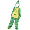 thumbnail image 2 of EnJoCho Kids Plush Animal Hooded Jumpsuit - Plush Hooded Outfit with Tail Detail for costum𝖾 Activities and Birthday Theme Parties, 2 of 4