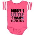 thumbnail image 3 of Inktastic Daddy's Little Tax Deduction Blue Hearts Boys or Girls Baby Bodysuit, 3 of 5
