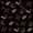 Black Dark Brown, variant on Erosebridal Gothic Bat Bed Spread Queen, Western Halloween Moon Queen Coverlet Set, Black Gray, 3pcs, 1 Quilt and 2 Pillowcases