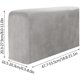 thumbnail image 4 of Nvzi 2Pcs Chair Stretchy Velvet Armrest Covers Couch Arm Protector Sofa Cover,Khaki, 4 of 4