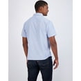 thumbnail image 3 of Real Essentials 3-Pack: Men's Regular-Fit Short Sleeve Poplin Button Down Shirt with Pocket (Available in Big & Tall), 3 of 6