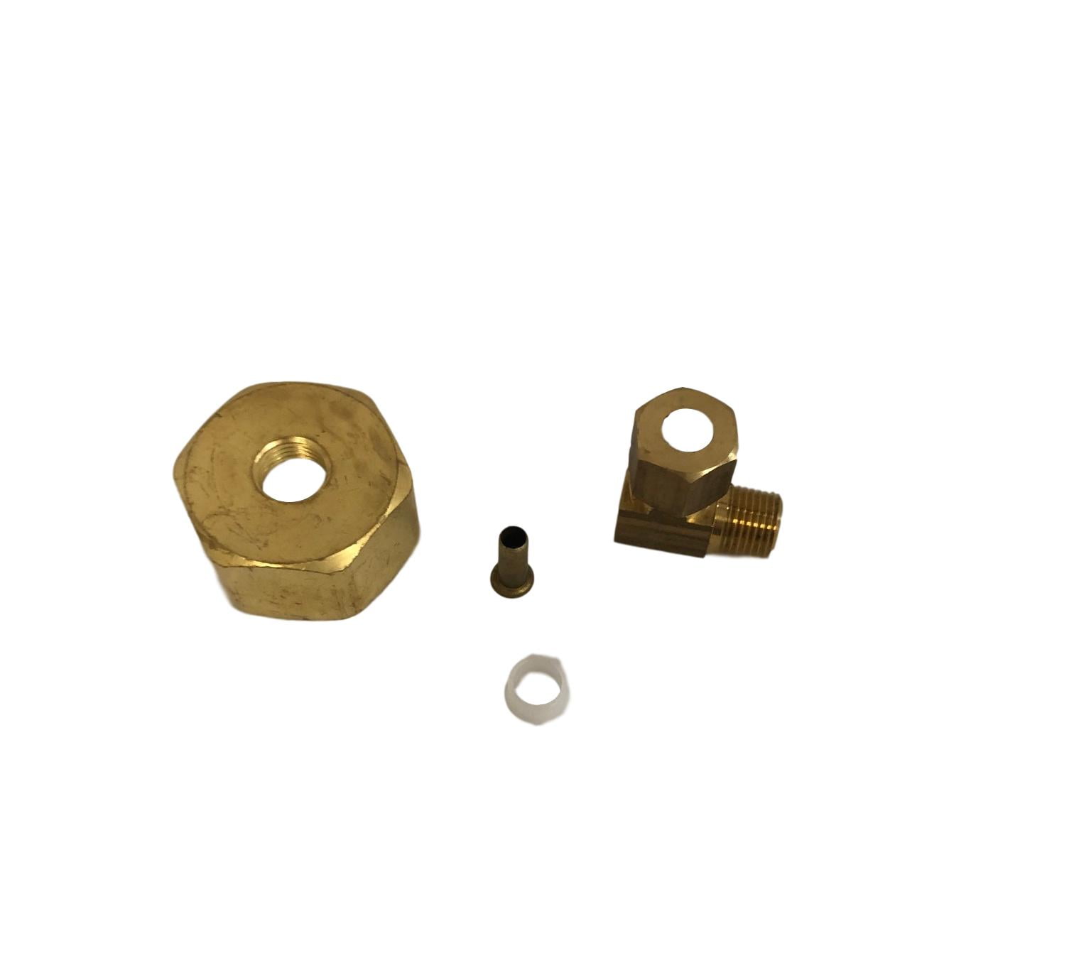 Danco Brass Ice Maker Adapter Compression Style Kit, 88381