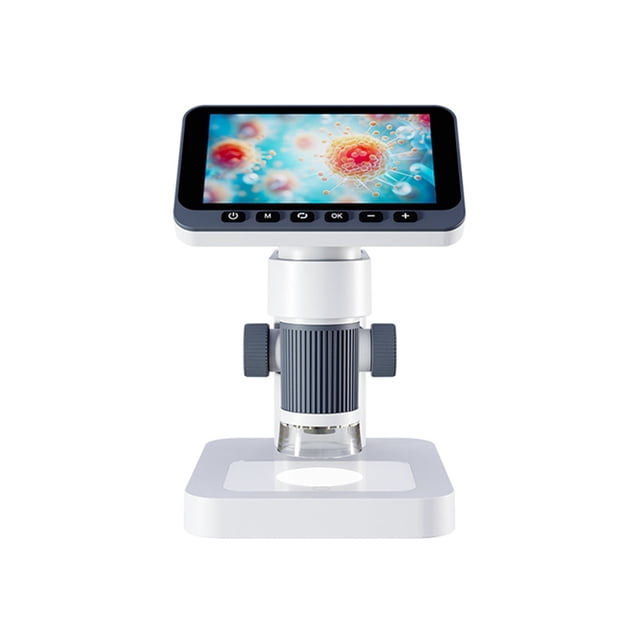 Electron Microscope 4.5 Inch IPS Screen Portable HD Mobile Phone Repair Manual Focus 1080P Magnification 1000X