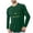 Army Green, variant on gbyLJF Men's Christmas Printed Top Lightweight Round Neck Long Sleeve T-shirt Casual Comfy Sweatshirt Christmas gifts for Men