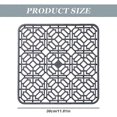 thumbnail image 2 of Silicone Dish Drying Rack: Dish Drainer 30 x 30 cm Draining Plate Rectangular Mat Kitchen Dish Rack, for Cutlery, Fruit and Vegetables, 2 of 5