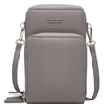 thumbnail image 1 of Bolso bandolera para mujer, bolso para teléfono móvil, piel sintética, cartera con protección RFID, con ranura para tarjetas y correa para el hombro extraíble, adecuado para teléfonos móviles de, 1 of 7