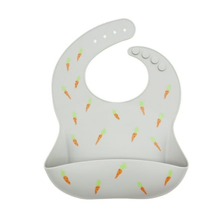 

Baby Disposable Silicone Bib Rice Pocket