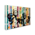 thumbnail image 2 of Trademark Fine Art 'Boxers And Alphabet' Canvas Art by Abstract Graffiti, 2 of 3
