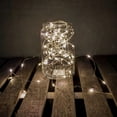 thumbnail image 6 of BalsaCircle 7.5 feet Clear 20 LED Fairy Lights Garland Wedding Party Centerpieces Backdrop, 6 of 8