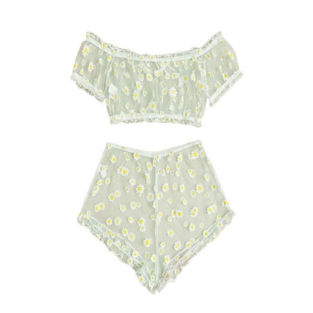 Luiryare Women s Lingerie Set Beautiful Lace Bra and High Waisted Briefs Sets