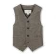 thumbnail image 1 of Hope & Henry Boys' Classic Suit Vest, 1 of 3