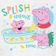 thumbnail image 3 of CafePress - Peppa Pig: Splish Splash Kids T Shirt - Light Classic Kids Graphic, Short Sleeve T-Shirt, Sizes XS-XL, 3 of 4