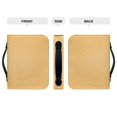 thumbnail image 4 of HELLHERO Yellow Church Bible Bag with Zipper Handle Bible Covers for Outdoor, PU Leather Bible Case for Christian Prayer, 4 of 12