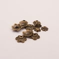 thumbnail image 6 of 1box style Alloy Bead Caps Flower Mixed style Antique Bronze 6~10x2~4mm Hole: 1~1.8mm about 30pcs/compartment 180pcs/box, 6 of 8