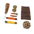 thumbnail image 2 of Juguetes De Madera Para Masticar Hámster, Juguetes Para Masticar Hámster Que Mejoran La Flexibilidad Del Cerebro, Alivio De La Ansiedad, Cuidado De Los Dientes, Cuerpo De ANGGREK Otros, 2 of 8