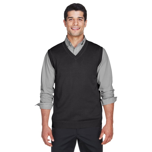 Chaleco Cuello Pico Adulto NEGRO XS Devon & Jones D477