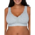 thumbnail image 2 of Fruit of the Loom Women’s Back Smoothing Full Coverage Wireless Bralette, 2-Pack, Style FT842A, 2 of 6