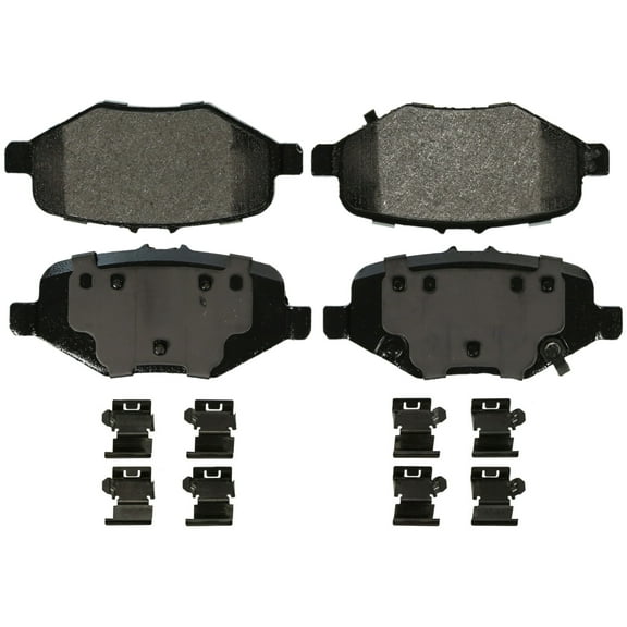 Wagner QuickStop ZD1612 Ceramic Disc Brake Pad Set Fits select: 2013-2018 FORD EXPLORER, 2013-2014 FORD FLEX