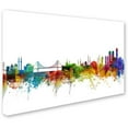 thumbnail image 2 of Trademark Fine Art "Istanbul Turkey Skyline" Canvas Art by Michael Tompsett, 2 of 3